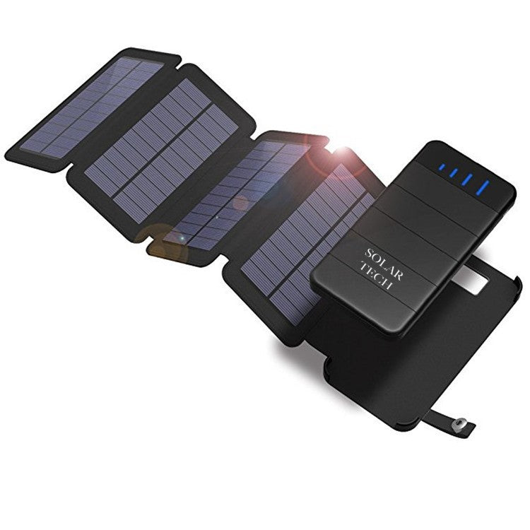 High Capacity Foldable Camping Solar Power Bank